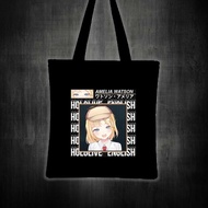 AMELIA WATSON (ANIME 3rd) Printed tote bag canvas