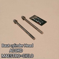 Bolt Bolt Bold Cylinder Head Deksel Honda Cielo Cielo Maestro Copotan