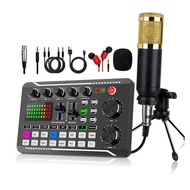 English Version F998MAX English Podcasting Equipment bm800 Microphone Set Live Equipment Set Full Se