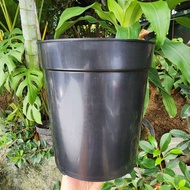 (1pc) POT UJB 25 (22CM) : pot bunga tabung tinggi polos murah bagus