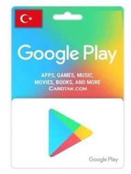 Turkey Google gift card 土耳其禮品卡