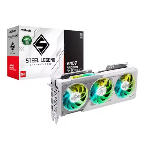[Game Coupon Offer/Photo Review 10K] Asrock Radeon Rx 9070 Xt Steel Legend D6 16Gb Teamcity [Domesti