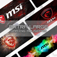 [READY STOCK] MSI Extra Large Gaming Mouse Pad 90cm*40cm*0.2cm