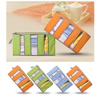 Bamboo Charcoal Can See Three Clothes Storage Box Finishing Box 65l Storage Box Popular Selection