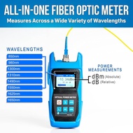 Jonard Tools FPM-50A High Precision Fiber Optic Power Meter (-50 to +26 dBm) with FC/SC/LC Adapters 