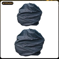 [qjypno49] Folding Bike Cover Wear Resistant Dustproof Cycling 70x60cm for 14to16in