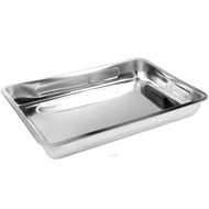 Tray Tray 35x45x7 cm Stainless Steel Home Line