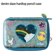 Smiggle Denim Daze Hardtop Pencil Case - Smiggle Pencil Case Limited Stock