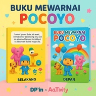 DpinxAaTivityBuku Gambar Mewarnai [ POCOYO ] Anak Karakter Lucu  – Edukasi & Hiburan Kreatif | Buku 