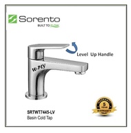 Sorento Brass Chrome Basin Cold Tap SRTWT7445-LV (Level Handle)