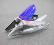 ฝาครอบตัวเพิ่มกำลังสวิงอาร์มสำหรับ Yamaha YZF R3 R25 2015-2025บังโคลนหลังสวิงอาร์มมอเตอร์ไซค์ปลอกกัน