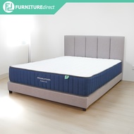 Furniture Direct Linen fabric queen bed frame queen size bed Frame katil queen ikea murah kain side rail wooden