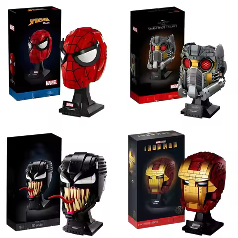 Marvel Legends lega marvel Spider Man Venom Building Blocks Iron Man Venom Cartoon Character buildin