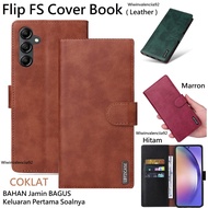 Hans - LEATHER "Premium" FLIP SAMSUNG A55 A35 A54 A05 A05s A15 A14 A15 A25 A24 A34 A12 M12 M34 M54 C