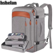 HSHELAN Travel Luggage Bagpack,  Expandable Travel Backpack, Fashion Shoe Pouch Waterproof 50L Large