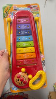 全新香港正貨麵包超人玩具琴，樂器，鋼片琴，小朋友生日禮物