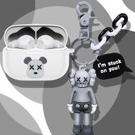 For JBL Wave 200TWS Case Creative Astronaut Keychain Pendant JBL T225 Silicone Soft Case Cartoon JBL