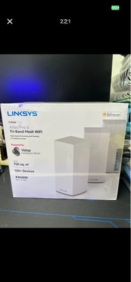 Linksys Velop AX4200 Mesh WiFi 6 三頻路由器 (3件裝)