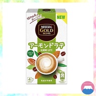 【Direct from Japan】Nescafe Nestle Japan Nescafe Gold Blend Almond Latte 4P [Instant Coffee]