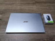 acer aspire 5 i5-1135g7 20g ram 256ssd+1000gb hd.nvidia mx350.win 10.office 2021.附acer 無线老鼠