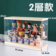 其他品牌 - 亞克力盲盒公仔手辦展示架 模型展示盒 防塵收納櫃 儲物櫃