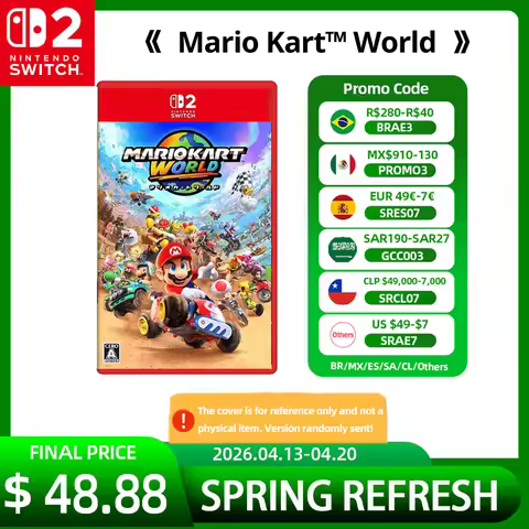 Nintendo Switch 2 Mario Kart World Juegos Games Deals 100% Official Physical Game Card Racing Party 