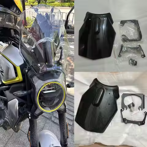 For CFMOTO 700 CLX 700CLX 700CL-X CLX700 HERITAGE 700CL-X Windscreen Screen Double Bubble Windshield