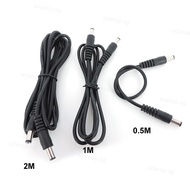 12V DC Male To Male plug Power supply Connector Extension cable Plug 5.5 x 2.1mm CCTV camera Adapter