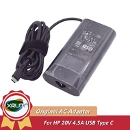 Original OEM TPN-LA26 TPN-DA08 Type-C 904144-850 L45440-001 AC Adapter For HP X360 15 HSA-Q001PR Lap