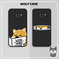 Samsung A9 Pro - C9 Pro Case Cartoon Beautiful Cute Funny Cat Dogs And Cats