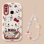 满屏KT猫Y5S手机壳V1934A防摔全包款软胶商务补妆磨砂 Full-screen KT Cat Y5S phone case V1934A, anti-drop, full-coverage, s