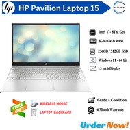 HP Pavilion Laptop (15-CS0064ST) Intel Core i7-8550U 16GB RAM 512GB SSD Business Class Laptop