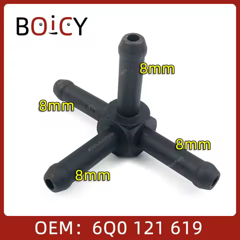 BOICY Coolant Flange Cooling Pipe 8x8x8x8 for Caddy Golf Jetta Polo Touran Audi A3/S3 Octivia Toledo