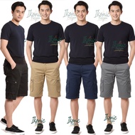 Cargo Short Seluar Lelaki Six Pocket Causal Pants
