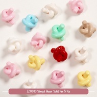5 Pcs Beads Large Solid Candy Beads Premium Letters DIY Crafting Accessories DIY Crafting