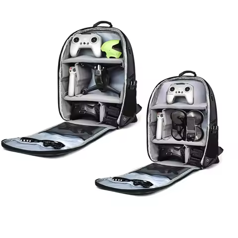 Backpack Waterproof Bag DIY Liner Glasses V2 Goggles 2 Remote Control Handle Portable Case for DJI A