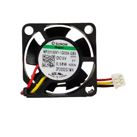 SUNON 25mm 5V 12V 2510 25X25X10mm DC Brushless Micro Mini Mute Cooling Fan