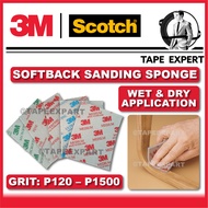 [TapeExpert] 3M Softback Sanding Sponge Polish Mircrofine Ultrafine 02600/02601/02602/02604/02606