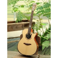 [New Arrivals]TYMA Taima Star Sea North America3A Grade Spruce Wood Full Single41Beginner Folk Guita