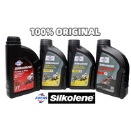 FUCHS SILKOLENE Engine Oil Comp 2 Plus 4 XP R40S MAX 2T 4T 10W40 15W50 SAE 40 Semi Fully Synthetic L