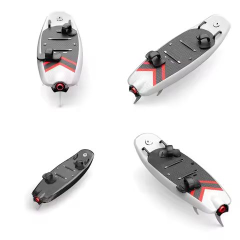 15KW High Power Electric Surfboard 55KM/H Peak Speed with 76V 59AH Lithium Battery for Adult