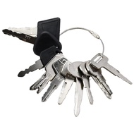12 Forklift Key Set Forklift Keys Master Set Compatible with Yale Caterpillar Clark Komatsu Mitsubis