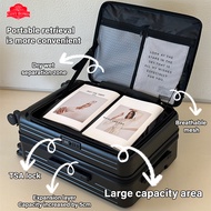 Cabin Luggage 20/24/28 Inch Front Open Luggage Top Laptop Compartment TSA Lock