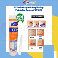 Original Acrylic Paintable Sealant V-Tech VT-226 GP Sealant for Gap between Wall&Wardrobe/Kitchen Ca