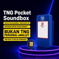 [FREE DATA 12 BULAN] TNG Soundbox Pocket |Mini Portable QR Payment Notification Speaker for Merchant
