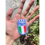 Italian football team keychain, football team keychain, football club keychain, Man Utd, Chelse foot