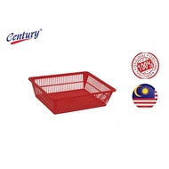 Century Tray 3L 4.5L 6L Basket Tray Plastic Colander Bakul Hamper Basket Bakull Segi Empat 6701 6701