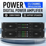 Power amplifier H2000/H4000 1500W4 channel/2 channel digital amplifier Conference room power amplifi