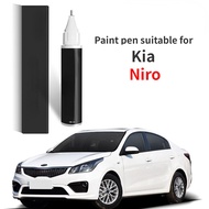 Paint pen suitable for Kia Niro paint repair pen Pearl white  black Special accessories for refittin