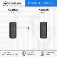 Bundle A3: Kaadas R8 Digital Door Lock + Kaadas R8GD Digital Gate Lock | AN Digital Lock